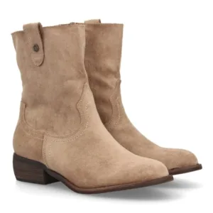 Botin de Tacon con Cremallera para mujer 3und. Colores y tallas surtidas.