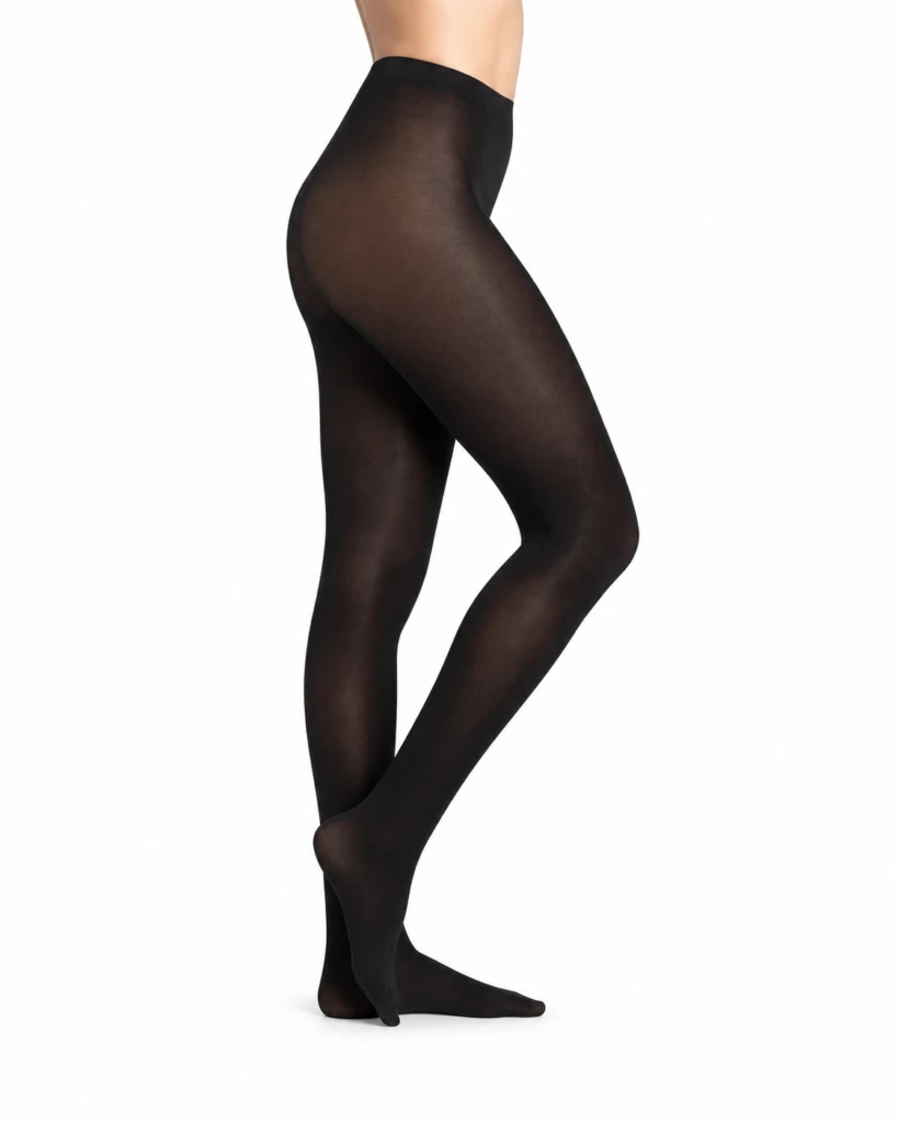 (Pack x6) Panty mujer 70 DEN, color negro.