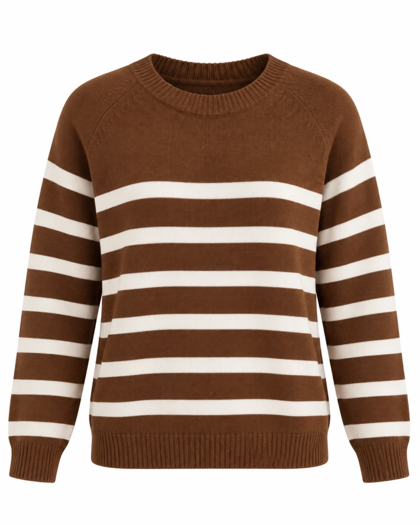 (Pack x3) Jersey de Punto para Mujer con Rayas Horizontales