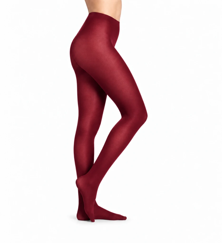 (Pack x6) Panty mujer 70 DEN, color granate